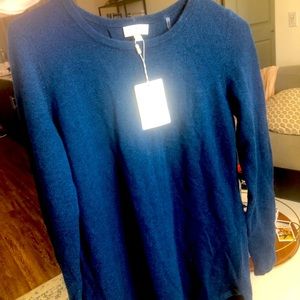 Cashmere blue sweater